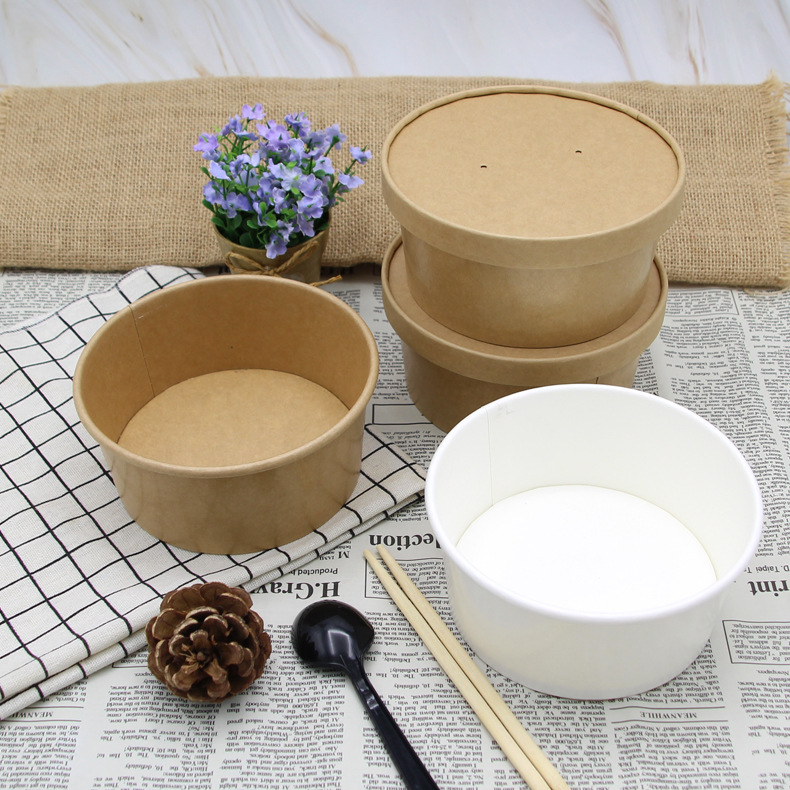 Pack paper dinner bowls